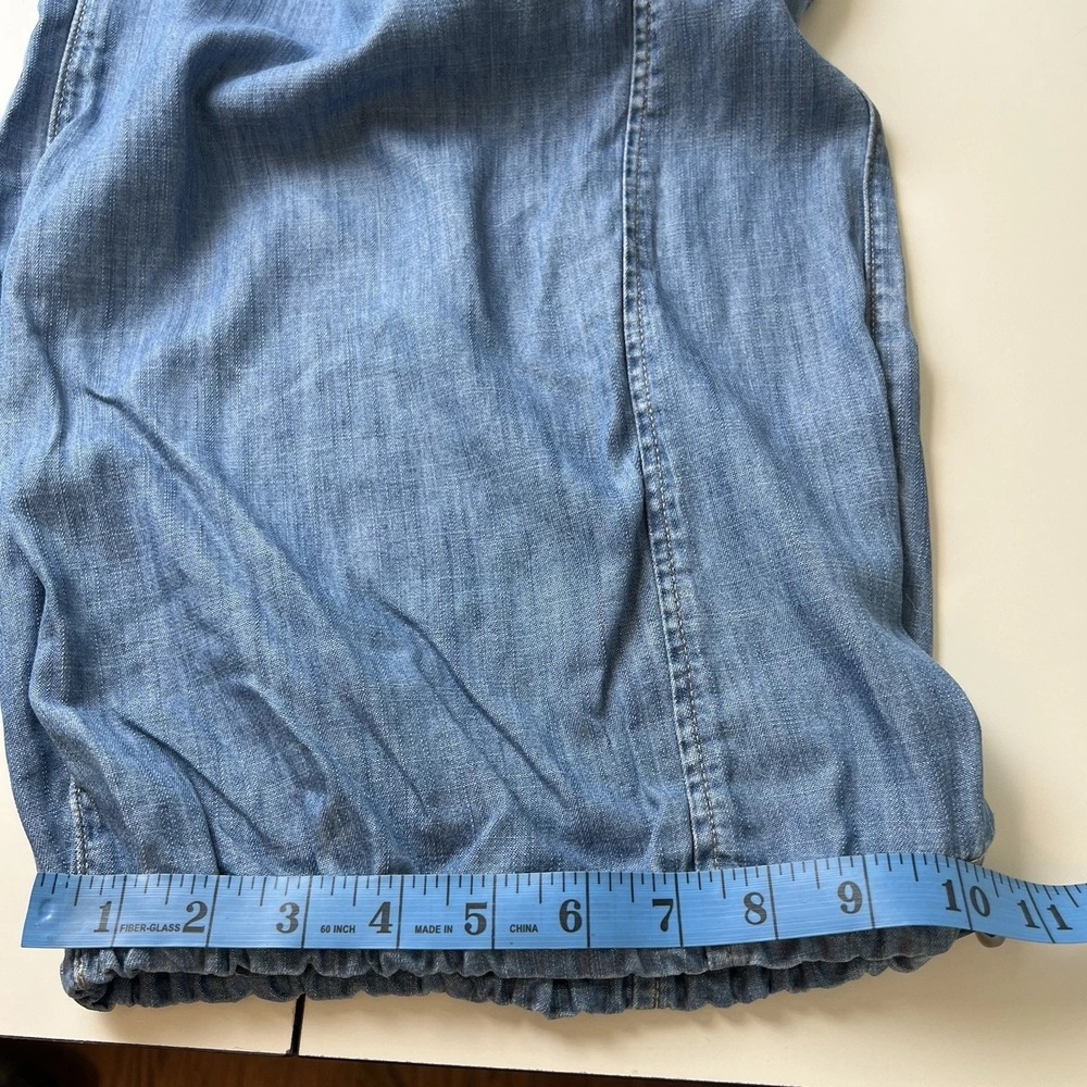 Lane Bryant Plus 22 High Rise Pull On Cargo Crop Jean Jogger - Picture 8 of 16